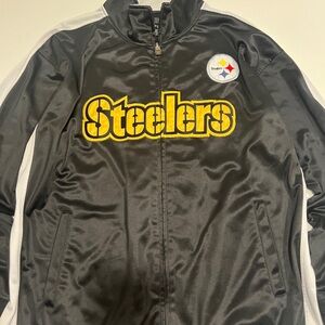 NFL Team Apparel Black and White Jacket
